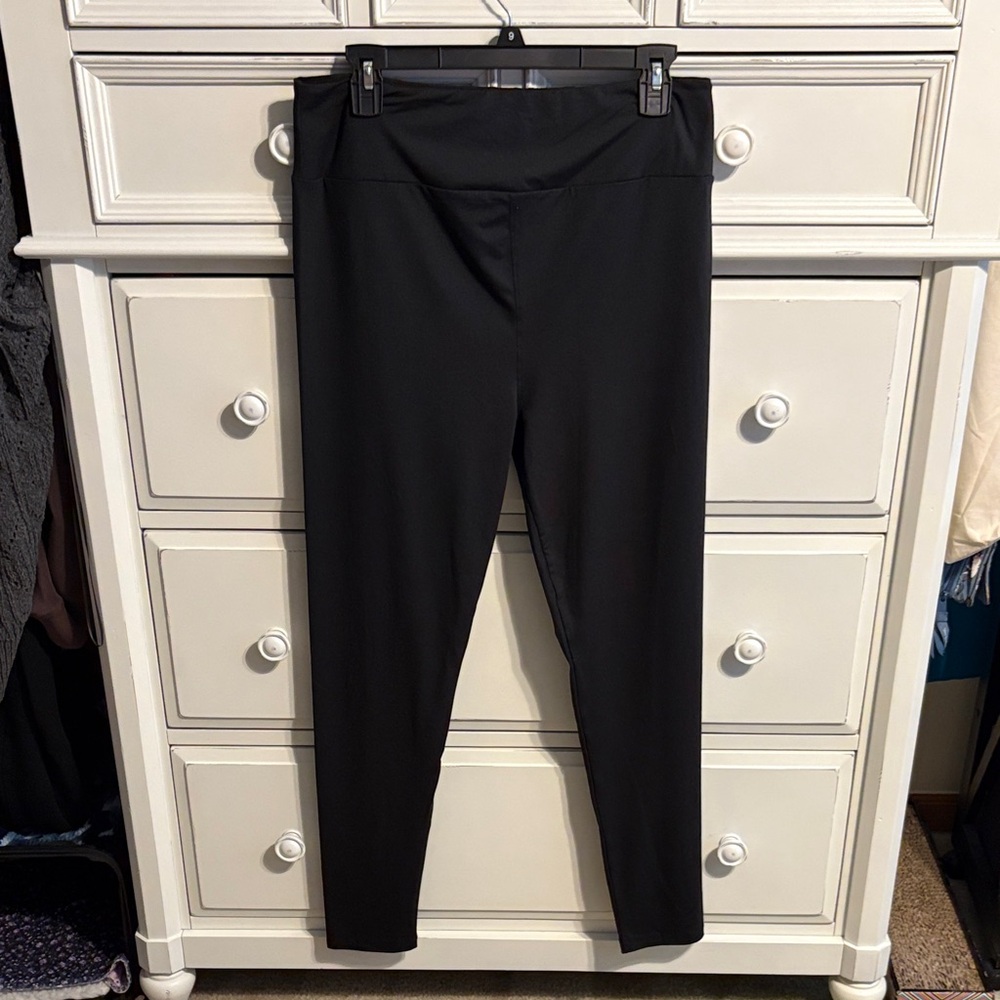 Lulaloe T/C Black High-Waisted Leggings